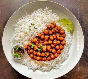 Punjabi chole rice