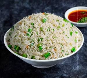 Veg Garlic Fried Rice
