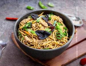 Chicken Panfried Noodles