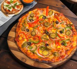 Chicken hot and spicy pizza