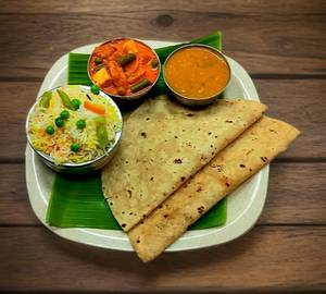 Chapati + Veg Pulav