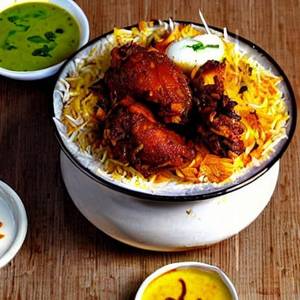 Chicken dum biryani