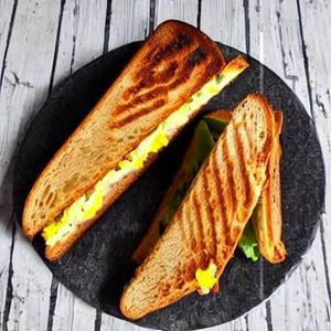 Bread Butter Aloo Toast Sandwich