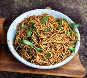 Egg Manchurian Noodles