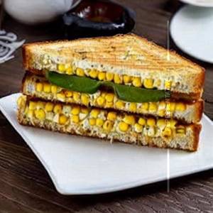 CORN GARLIC GRILLED SANDWICH