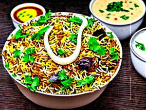 Veg Hyderabadi Biryani