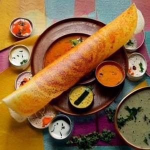 Onion Ghee Podi Dosai