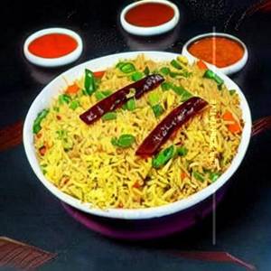 Veg Singapuri Fried Rice