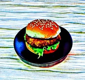 Aloo Tikki Burger