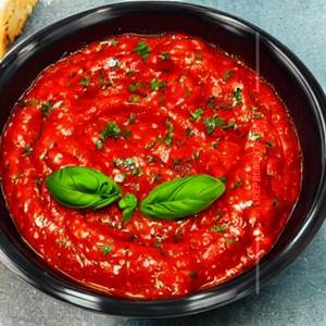 Arabiata red sauce                                                                                                                                                            