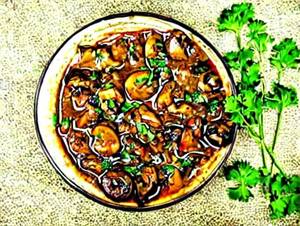 Mushroom Chettinad