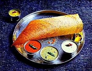 Sweet Corn Masala Dosa