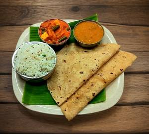 Chapati + Jeera Rice