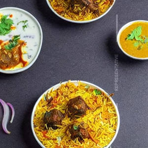 Mutton Dum Biryani