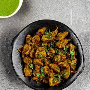 Mushroom Matar Fry