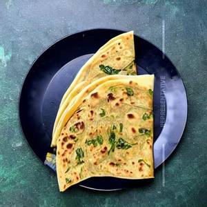 Palak & Cheese Paratha