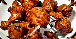 Chicken lollipop gravy