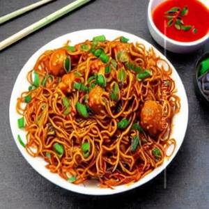 S.k. Special Egg Manchurian Noodle