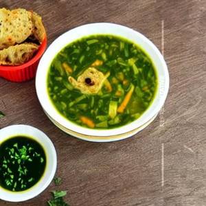 Chicken Palak Soup 