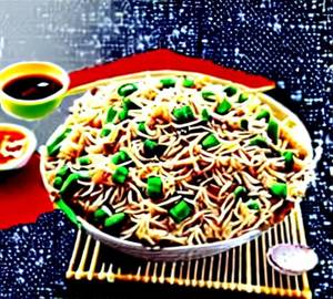 Egg Manchurian Fried Rice
