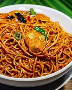Butter chilli garlic noodles [egg]