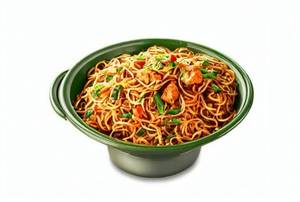 Chilly Garlic Noodles Chicken