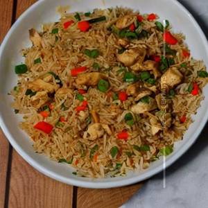 Chicken Burnt Garlic Fried Rice
