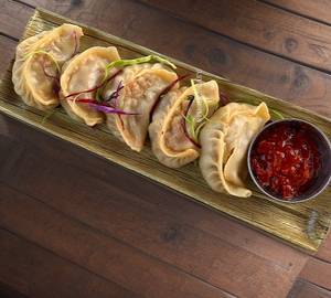 Chicken momos fried