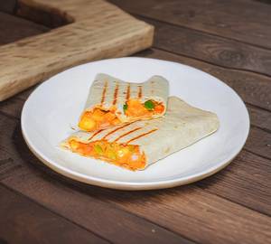 Paneer momos roll