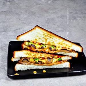Mushroom Grilled Cheese Sandwich