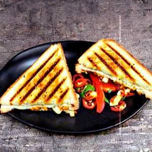 Spicy Paneer Grilled Cheese Sandwich