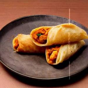 Double egg manchurian roll