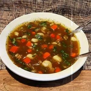 Mine strone soup                                                                                          