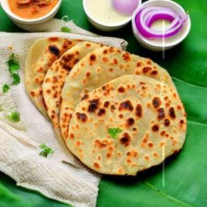 Single Paneer Aloo Paratha