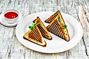 Sev Puri Toast Sandwich