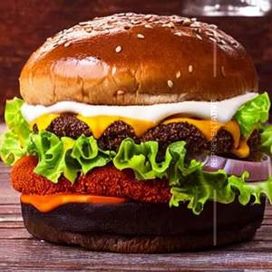 Mud Cups Special Veg Burger