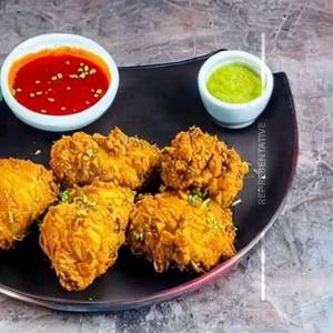 Fried Chicken Arabic Roll