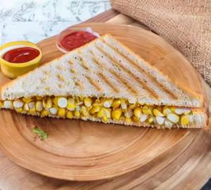 Corn Masala Sandwich