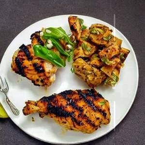 Grilled Chicken In Cajun Spice