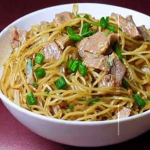 Pork Butter Garlic Noodles