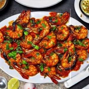 Prawns  Chilly Oyster [dry]