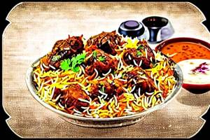 Mutton Biryani Boneless 