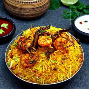 Prawns Biryani