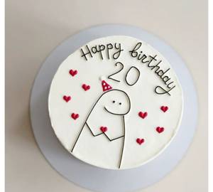 Happy Birthday Black Forest Bento Cake