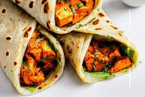 Garlic Paneer Tikka Roll