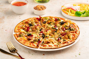 Over Loaded Nonveg Pizza ( No Maida, Gluten Free)