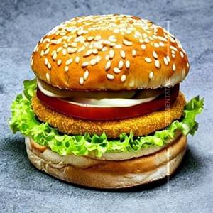 French fries burger