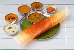 Rava Onion Paneer Masala Dosa