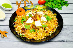 Veg Paneer Masala Dum Biryani