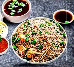 Chicken Triple Sez Fried Rice
